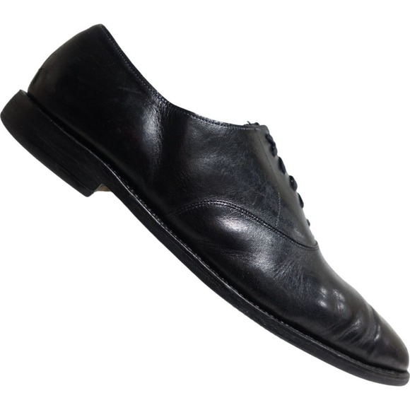 ALLEN EDMONDS Men Dress Shoes Carlyle Plain-Toe Size 14 B Narrow Black 8830 main image 8